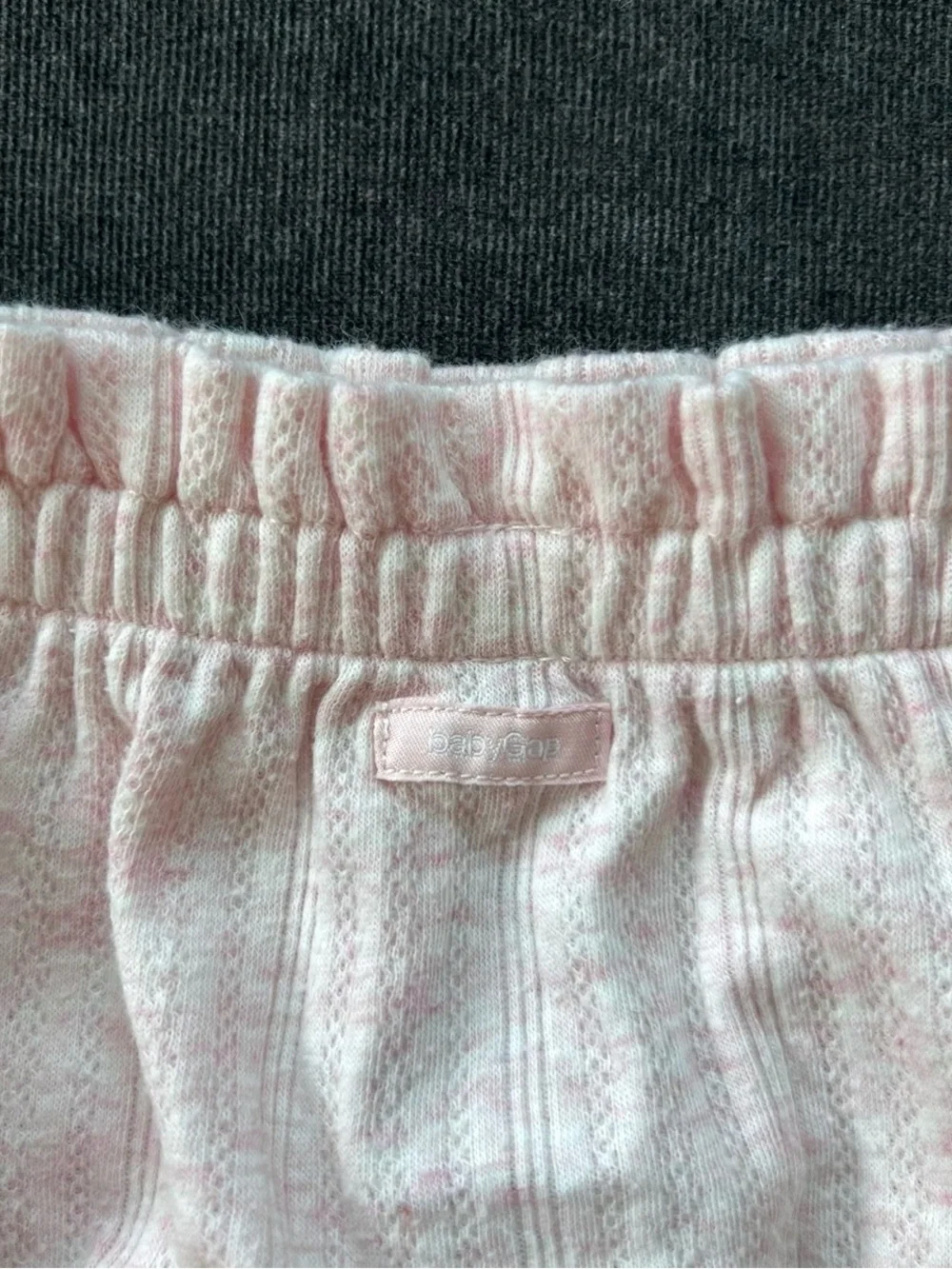 GAP Light Pink Ribbed Tank & Bloomers Pajama Set